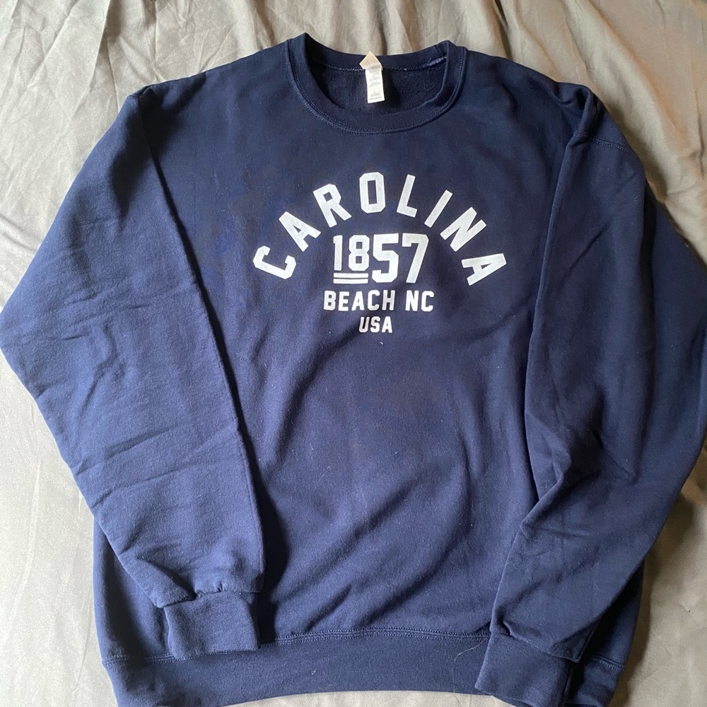Vintage 1857 Carolina Beach Crewneck Sweater